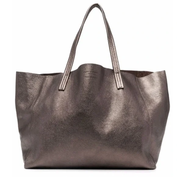 KURT GEIGER Metallic Leather Tote Bag - Picture 1 of 5